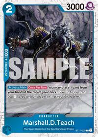 Marshall.D.Teach - ST17-005 (Pirate Foil) #ST17-005