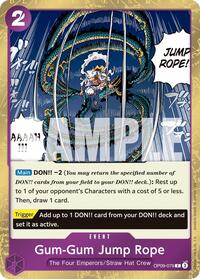 Gum-Gum Jump Rope (Pirate Foil) #OP09-079