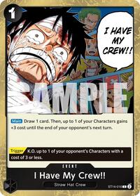 I Have My Crew!! (Pirate Foil) #ST14-016