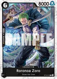 Roronoa Zoro - ST14-013 (Pirate Foil) #ST14-013