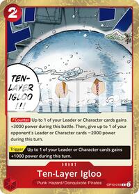 Ten-Layer Igloo (Pirate Foil) #OP10-018