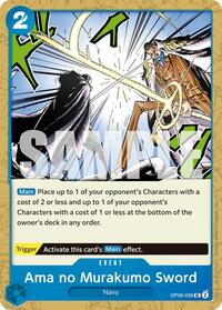 Ama no Murakumo Sword (Reprint) #OP06-056