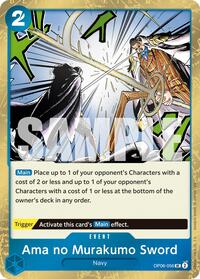 Ama no Murakumo Sword (Pirate Foil) #OP06-056