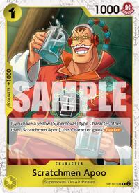 Scratchmen Apoo - OP10-108 (Pirate Foil) #OP10-108