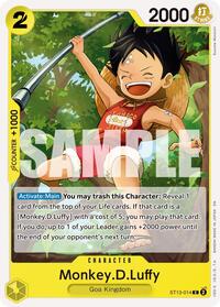 Monkey.D.Luffy - ST13-014 (Reprint) #ST13-014