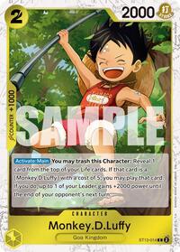 Monkey.D.Luffy - ST13-014 (Pirate Foil) #ST13-014
