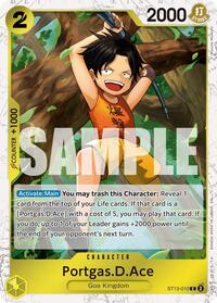 Portgas.D.Ace - ST13-010 (Pirate Foil) #ST13-010