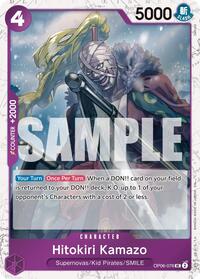 Hitokiri Kamazo (Pirate Foil) #OP06-076
