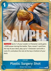 Plastic Surgery Shot - ST12-017 (Pirate Foil) #ST12-017