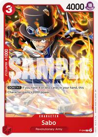Sabo - P-044 (Reprint) #P-044