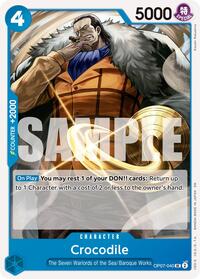 Crocodile - OP07-040 (Reprint) #OP07-040