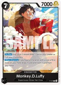 Monkey.D.Luffy - P-075 (Reprint) #P-075