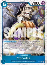 Crocodile - P-082 (Pirate Foil) #P-082