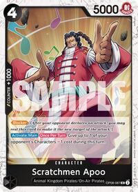 Scratchmen Apoo - OP08-087 (Pirate Foil) #OP08-087