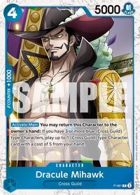 Dracule Mihawk - P-081 (Pirate Foil) #P-081