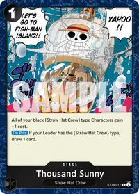 Thousand Sunny (Pirate Foil) #ST14-017