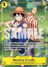 Monkey.D.Luffy (Learn Together Deck Set - Set Sail Event) #OP10-111