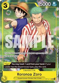 Roronoa Zoro (Learn Together Deck Set - Set Sail Event) #OP10-113
