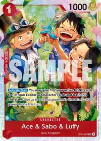 Ace & Sabo & Luffy #OP13-007