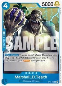 Marshall.D.Teach #OP13-053