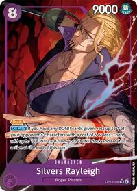 Silvers Rayleigh (Alternate Art) #OP13-066