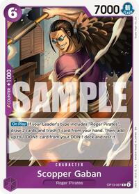 Scopper Gaban #OP13-067