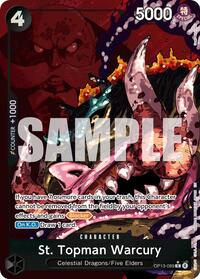 St. Topman Warcury (Alternate Art) #OP13-089