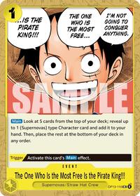 The One Who Is the Most Free Is the Pirate King!!! #OP13-116