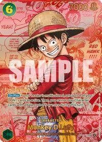 Monkey.D.Luffy (118) (Red Super Alternate Art) #OP13-118