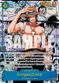 Portgas.D.Ace (119) (Super Alternate Art) #OP13-119
