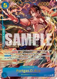 Portgas.D.Ace - OP07-053 (3rd Anniversary Winner) #OP07-053