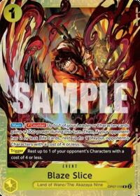 Blaze Slice (Premium Card Collection -Best Selection Vol. 5-) #OP07-116