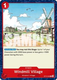 Windmill Village #OP13-022