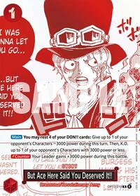 But Ace Here Said You Deserved It!! (3rd Anniversary Treasure Campaign Pack) #OP13-019