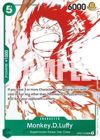 Monkey.D.Luffy - OP07-033 (3rd Anniversary Treasure Campaign Pack) #OP07-033