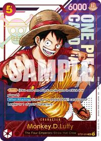 Monkey.D.Luffy - ST21-014 (3rd Anniversary Treasure Campaign Pack) #ST21-014