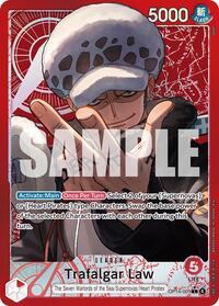 Trafalgar Law - OP14-001 (Alternate Art) #OP14-001