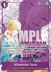 Vinsmoke Sora (Winner Pack 2026 Vol. 1) #OP12-062