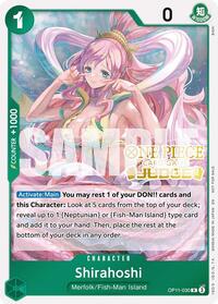 Shirahoshi (Judge Pack Vol. 7) #OP11-030