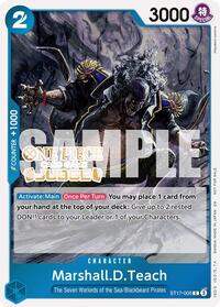 Marshall.D.Teach (Judge Pack Vol. 7) #ST17-005