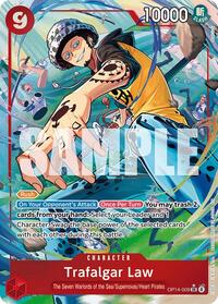 Trafalgar Law - OP14-009 (Alternate Art) #OP14-009