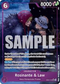 Rosinante & Law (Alternate Art) #EB04-038