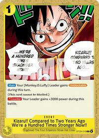 Kizaru!! Compared to Two Years Ago We're a Hundred Times Stronger Now!! #ST29-016