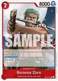 Roronoa Zoro - OP14-015 #OP14-015