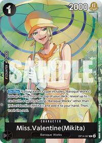 Miss.Valentine(Mikita) (Dash Pack) #OP14-087