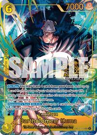 Bartholomew Kuma (Japanese Version 3rd Anniversary Set) #OP12-119