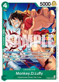 Monkey.D.Luffy (Red Bull Double Don!!) #PRB02-005