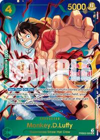 Monkey.D.Luffy (Red Bull Double Don!!) (Winner) #PRB02-005