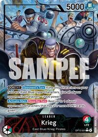 Krieg (OP15-001) (Alternate Art) #OP15-001