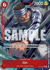 Gin (Alternate Art) #OP15-007